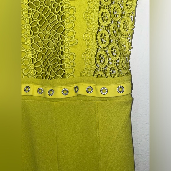 Fashion Nova Talk About An Upgrade Jumpsuit lace with grommets Style# JP7351 NWT - Picture 5 of 13